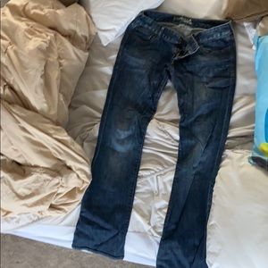 Express barely boot jeans